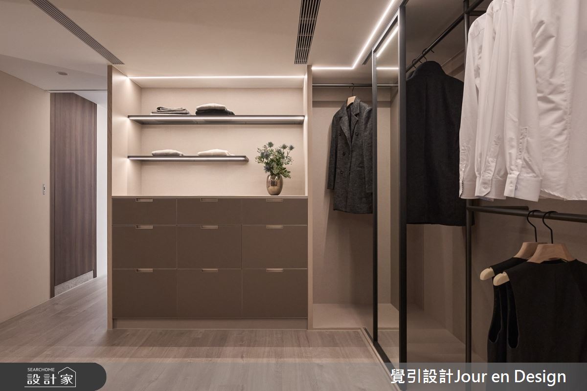 52坪毛胚屋＿現代風更衣間案例圖片＿覺引設計Jour en Design＿覺引_日出C宅之27