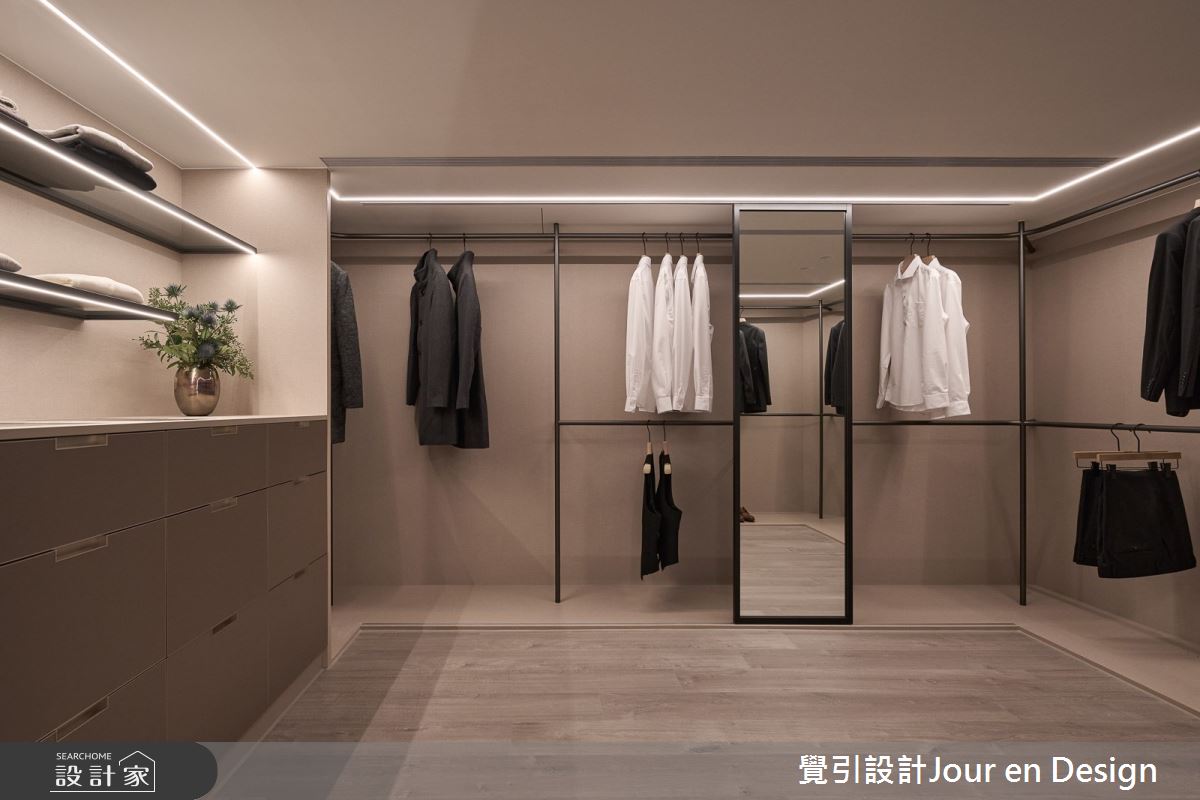 52坪毛胚屋＿現代風更衣間案例圖片＿覺引設計Jour en Design＿覺引_日出C宅之29