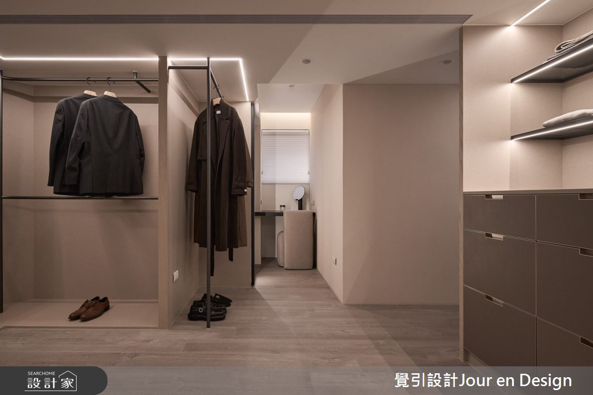 52坪毛胚屋＿現代風更衣間案例圖片＿覺引設計Jour en Design＿覺引_日出C宅之30