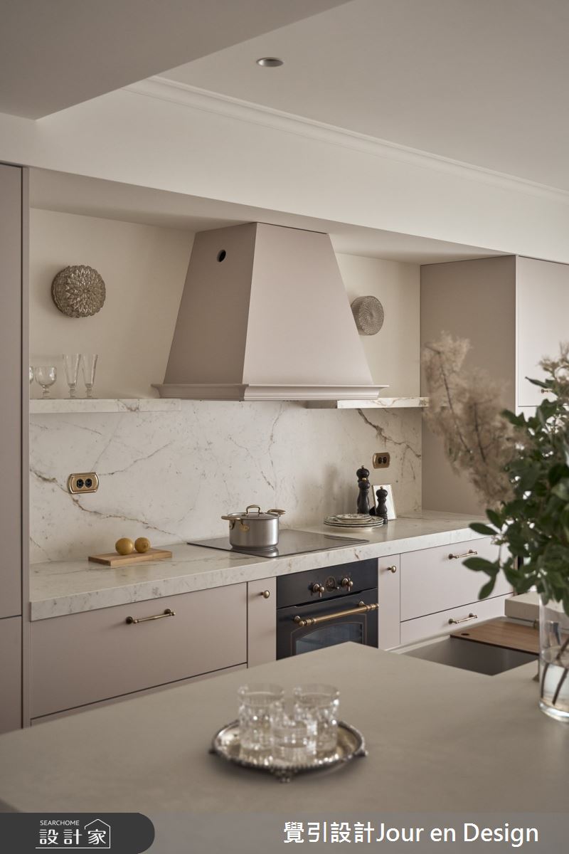 30坪新成屋(5年以下)＿英式風餐廳廚房中島案例圖片＿覺引設計Jour en Design＿覺引_英式茶韻之24