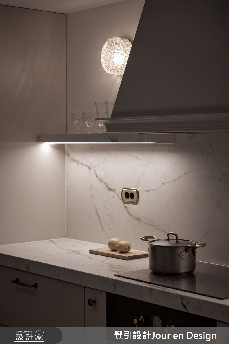 30坪新成屋(5年以下)＿英式風廚房案例圖片＿覺引設計Jour en Design＿覺引_英式茶韻之44