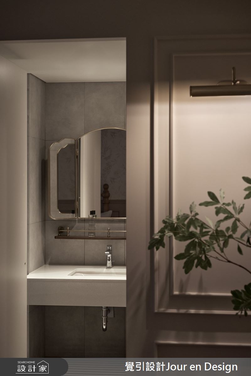 30坪新成屋(5年以下)＿英式風浴室案例圖片＿覺引設計Jour en Design＿覺引_英式茶韻之46