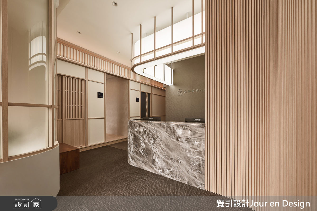 100坪新成屋(5年以下)＿日式風案例圖片＿覺引設計Jour en Design＿覺引_大串齒科之1