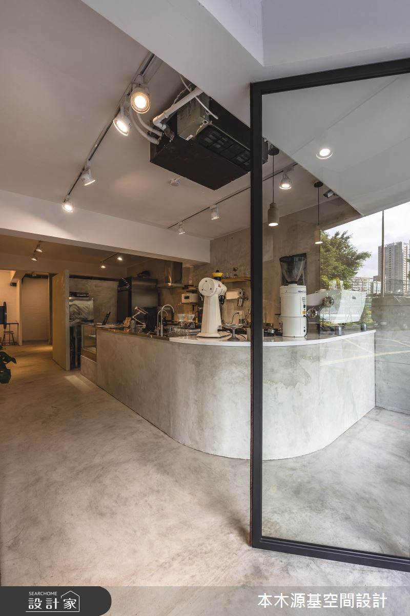 20坪老屋(41~50年)＿簡約風商業空間案例圖片＿本木源基空間設計＿本木源基_不會錯過的現代極簡咖啡店之6