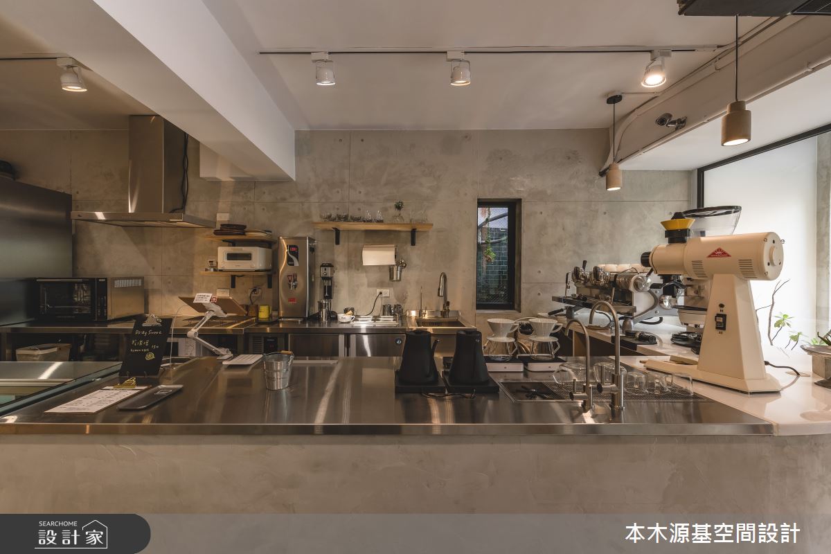 20坪老屋(41~50年)＿簡約風商業空間案例圖片＿本木源基空間設計＿本木源基_不會錯過的現代極簡咖啡店之10