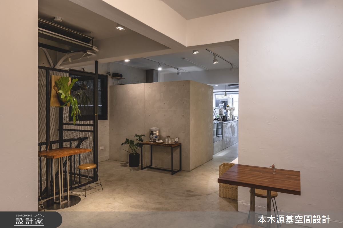 20坪老屋(41~50年)＿簡約風商業空間案例圖片＿本木源基空間設計＿本木源基_不會錯過的現代極簡咖啡店之12
