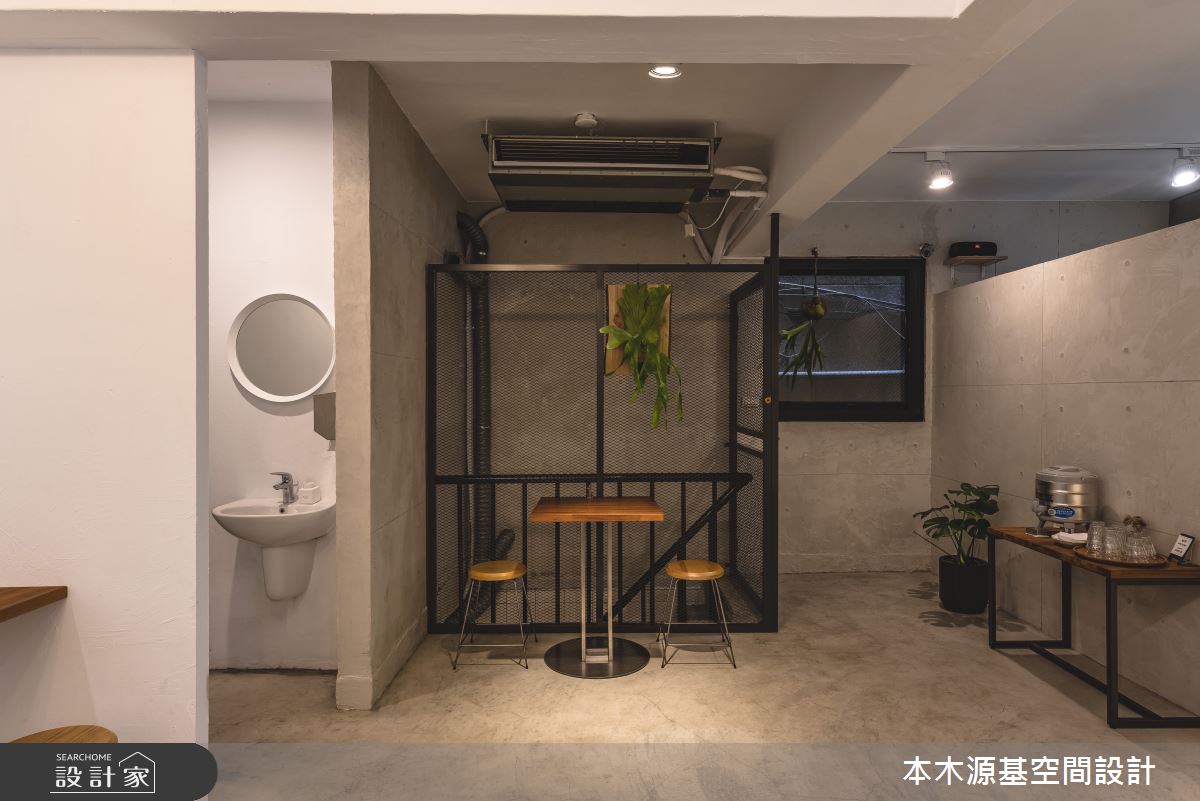 20坪老屋(41~50年)＿簡約風商業空間案例圖片＿本木源基空間設計＿本木源基_不會錯過的現代極簡咖啡店之13