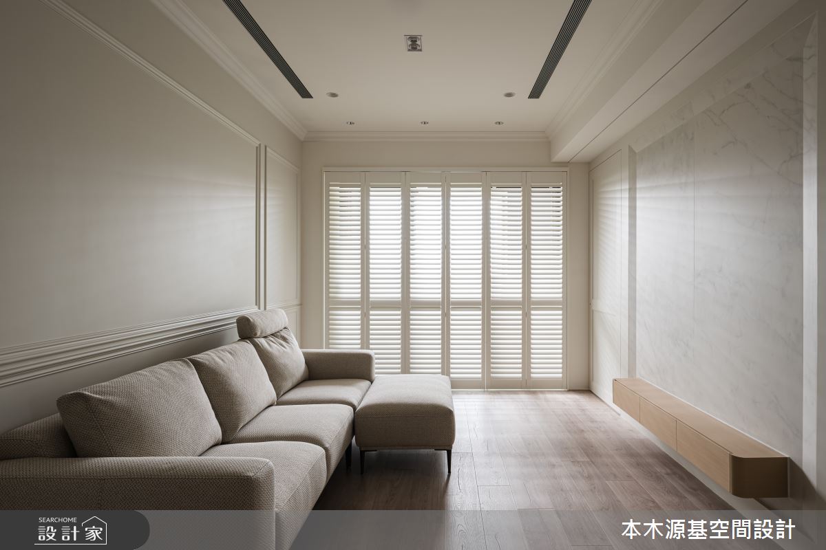 27坪毛胚屋＿美式風客廳案例圖片＿本木源基空間設計＿本木源基_專屬的色彩平衡之14