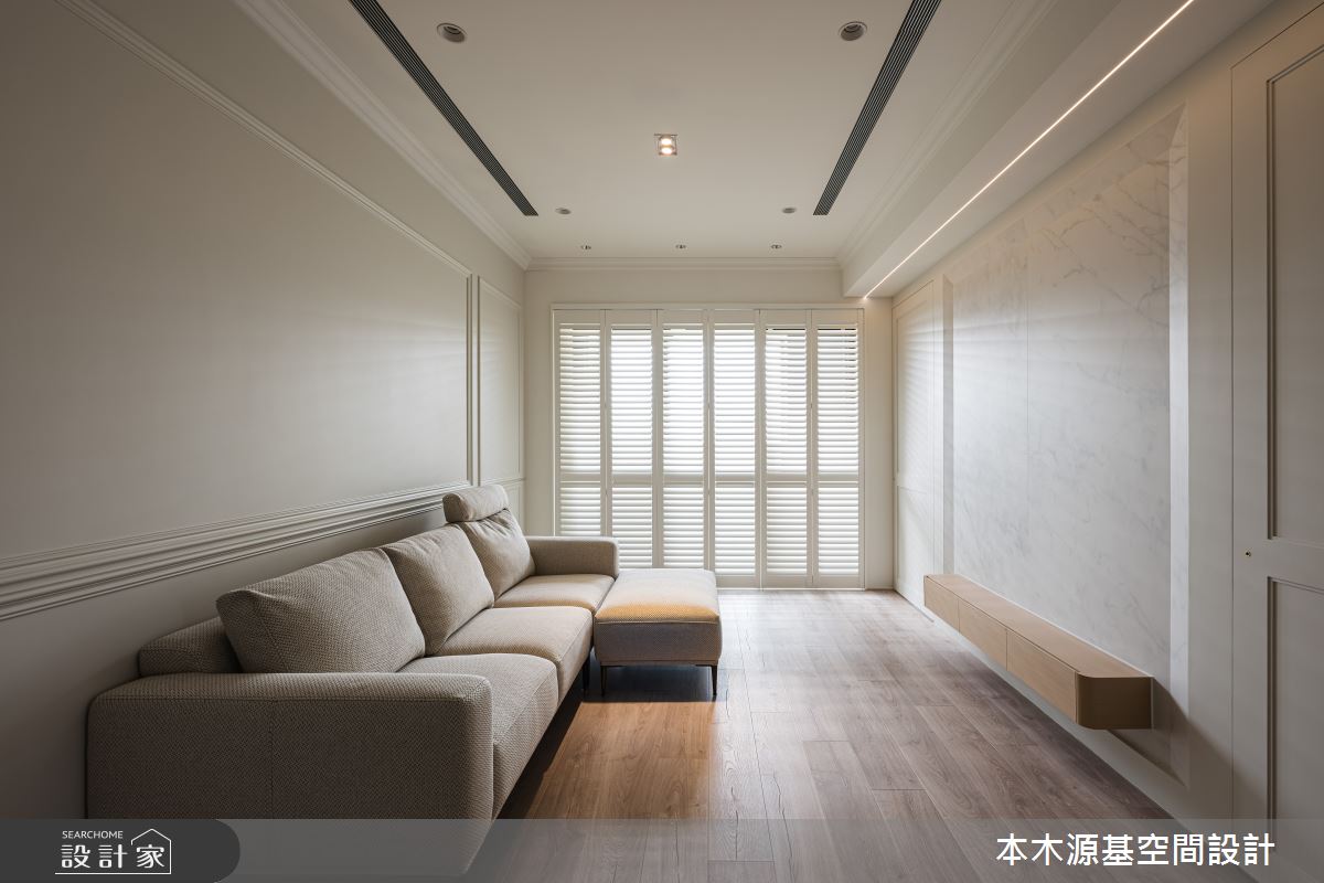 27坪毛胚屋＿美式風客廳案例圖片＿本木源基空間設計＿本木源基_專屬的色彩平衡之17