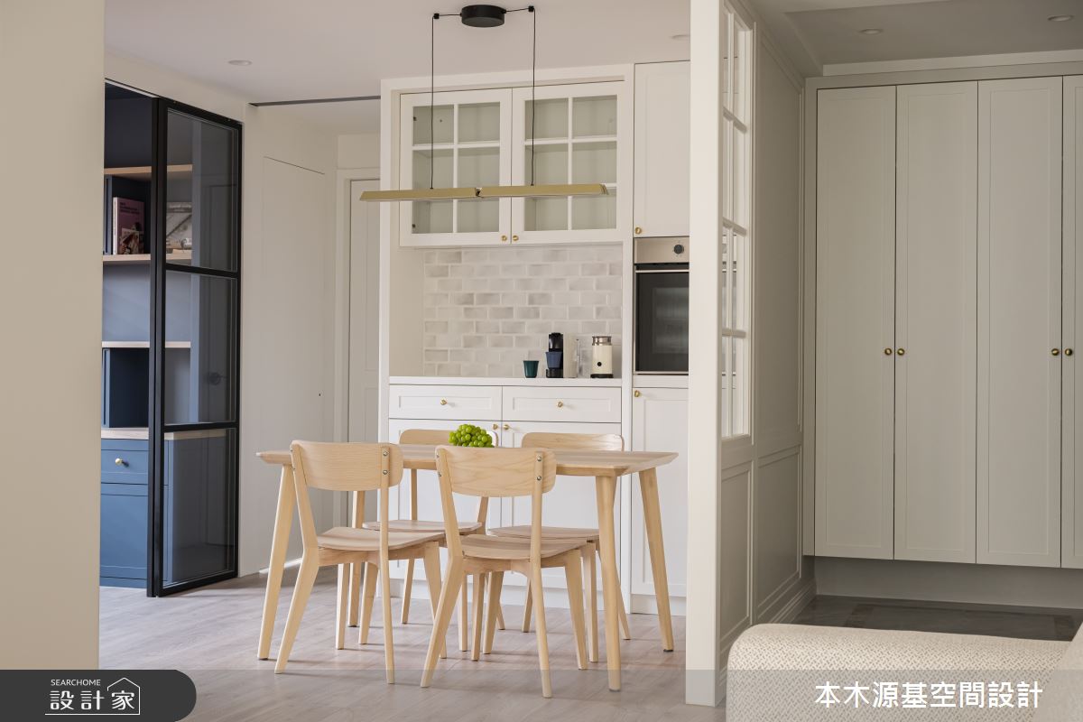 27坪毛胚屋＿美式風餐廳案例圖片＿本木源基空間設計＿本木源基_專屬的色彩平衡之9