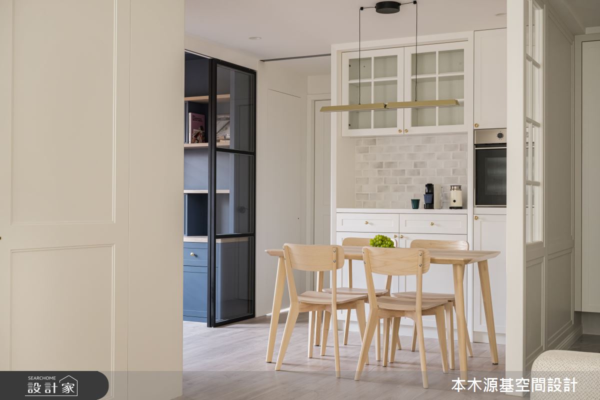 27坪毛胚屋＿美式風餐廳案例圖片＿本木源基空間設計＿本木源基_專屬的色彩平衡之21