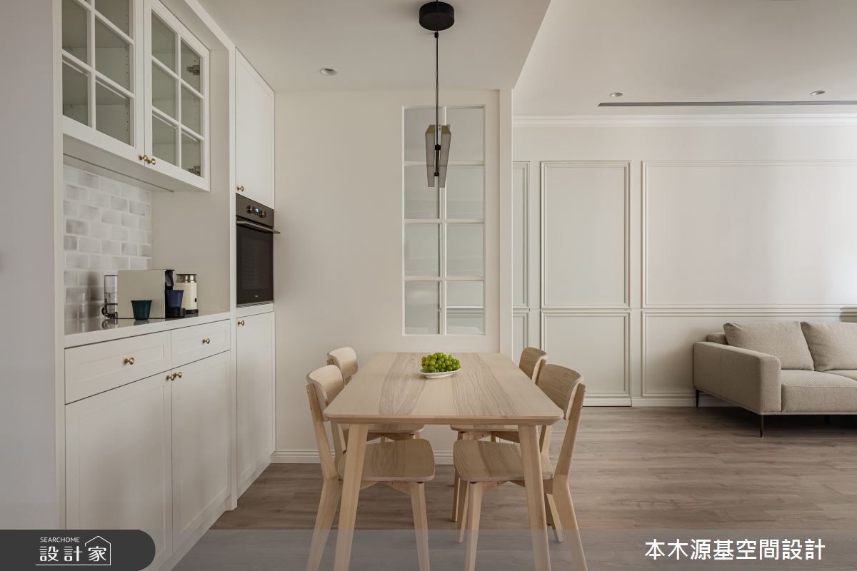 27坪毛胚屋＿美式風客廳餐廳案例圖片＿本木源基空間設計＿本木源基_專屬的色彩平衡之13