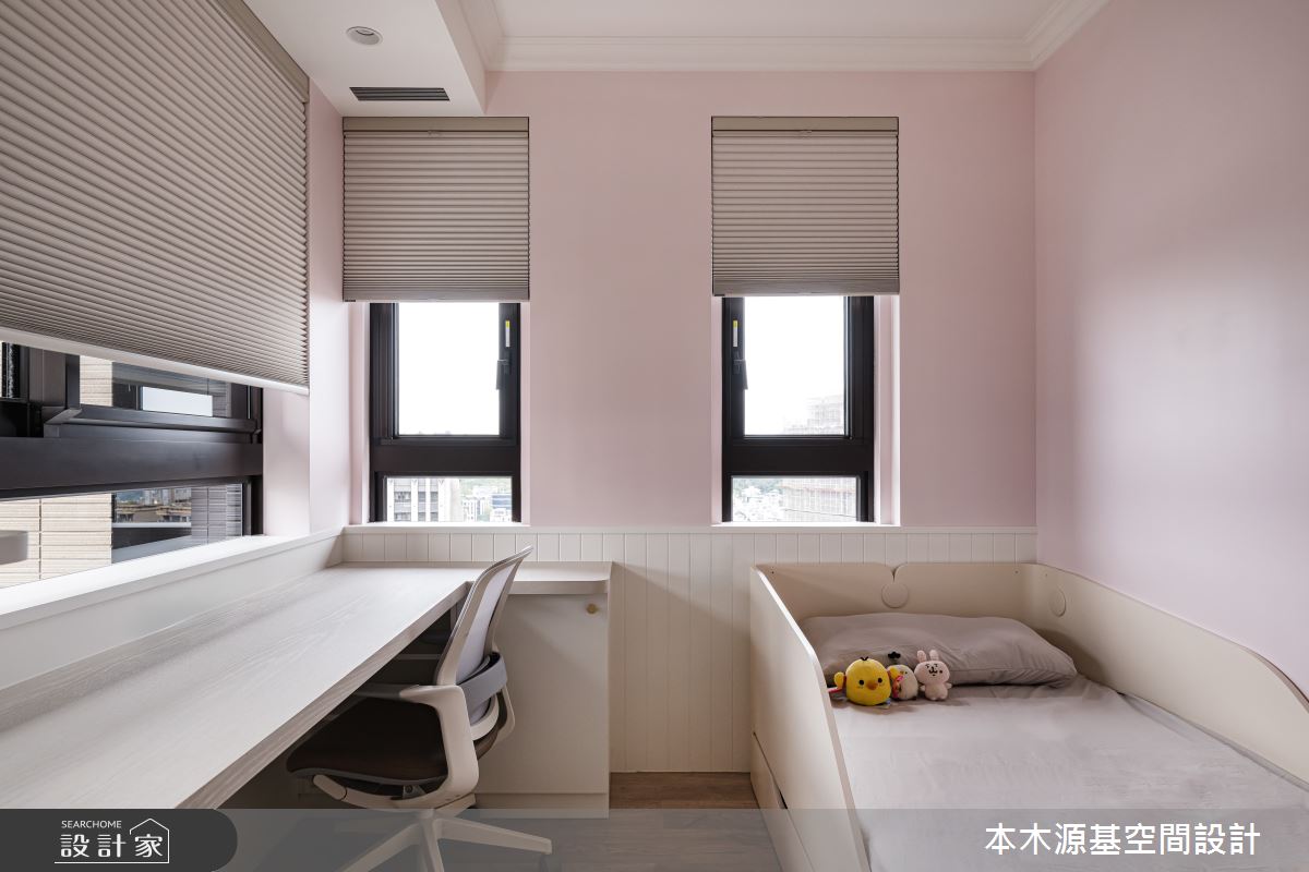 27坪毛胚屋＿美式風兒童房兒童房客房案例圖片＿本木源基空間設計＿本木源基_專屬的色彩平衡之34
