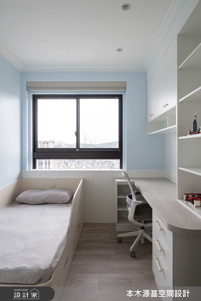 27坪毛胚屋＿美式風兒童房兒童房客房案例圖片＿本木源基空間設計＿本木源基_專屬的色彩平衡之40