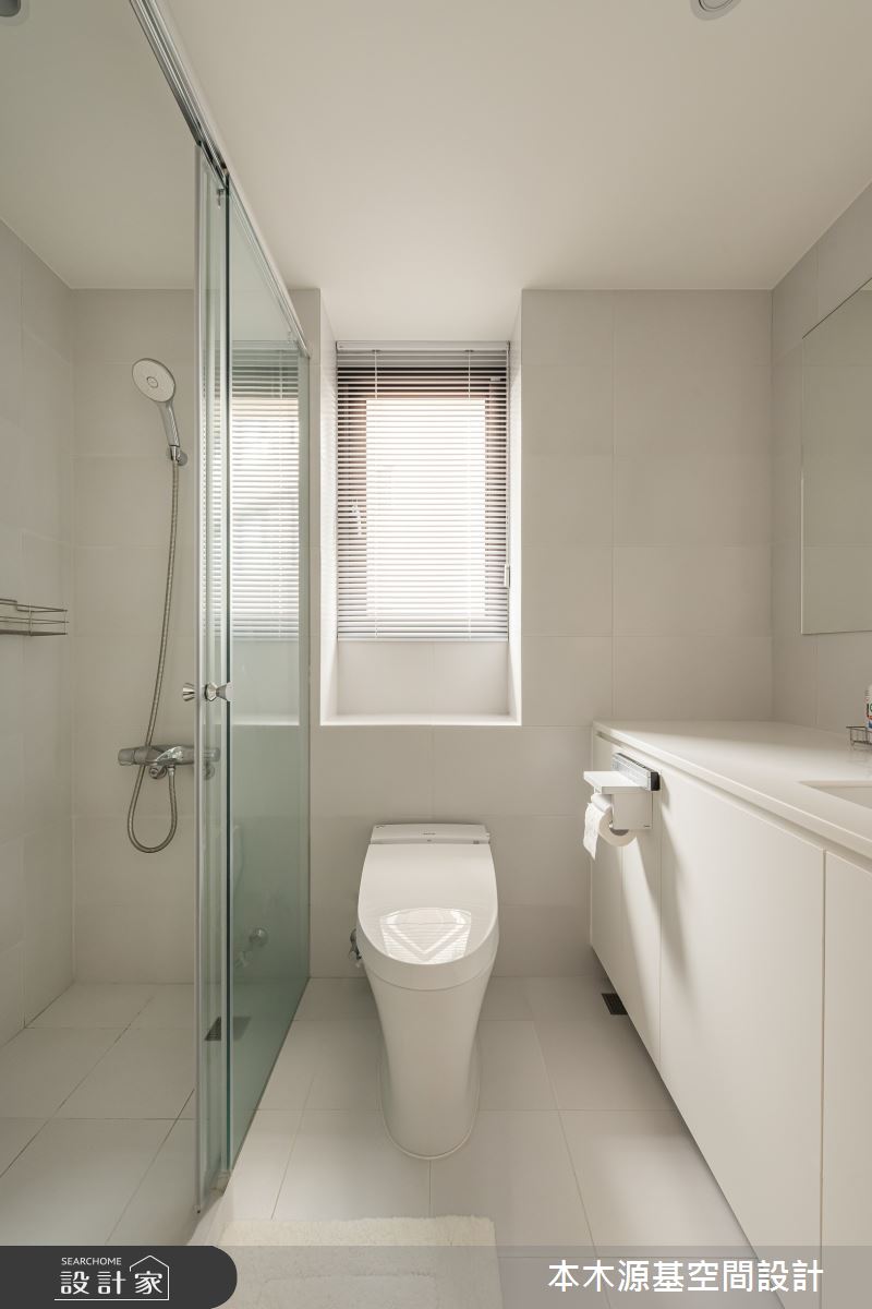 27坪中古屋(5~15年)＿日式無印風浴室案例圖片＿本木源基空間設計＿本木源基_輕•禪風的生活意象之24