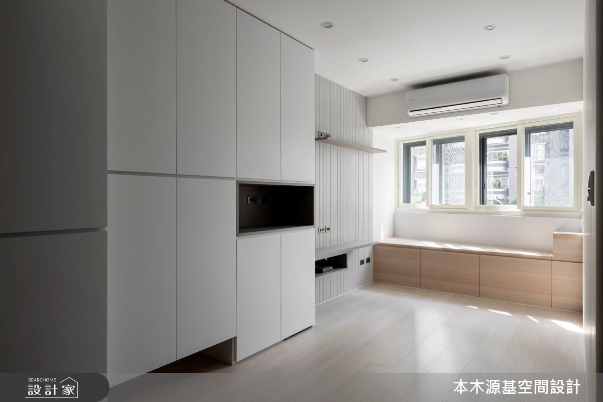 21坪老屋(41~50年)＿現代風客廳臥榻案例圖片＿本木源基空間設計＿本木源基_收納的極致之155