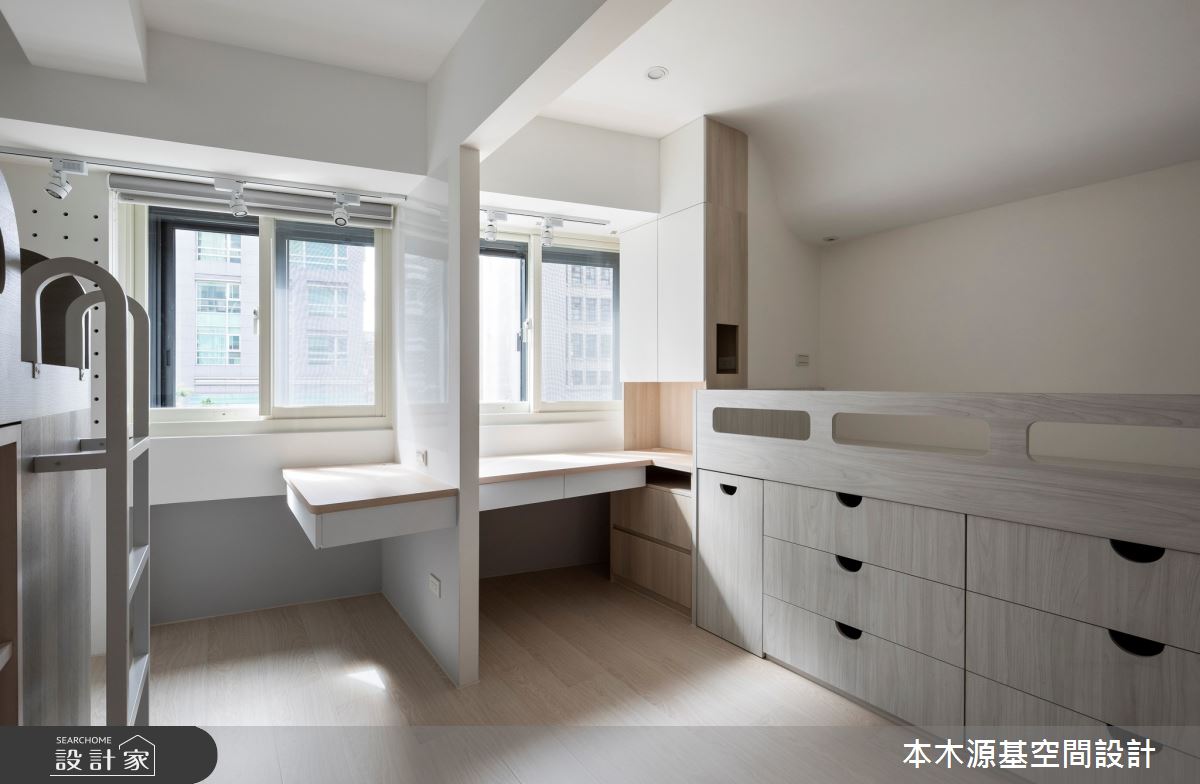 21坪老屋(41~50年)＿現代風兒童房兒童房案例圖片＿本木源基空間設計＿本木源基_收納的極致之7