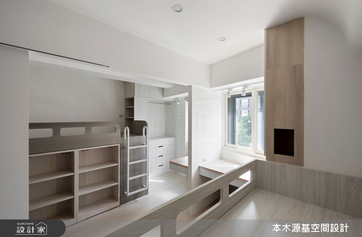 21坪老屋(41~50年)＿現代風兒童房兒童房案例圖片＿本木源基空間設計＿本木源基_收納的極致之10