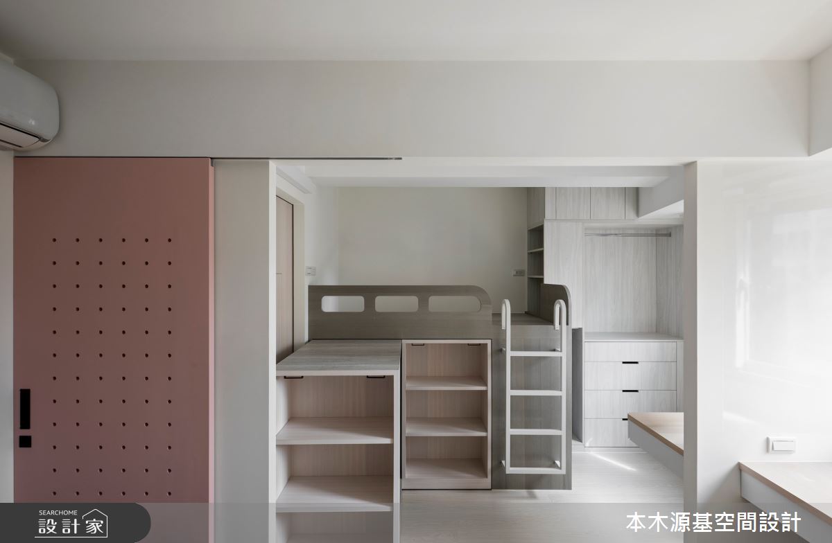 21坪老屋(41~50年)＿現代風兒童房兒童房案例圖片＿本木源基空間設計＿本木源基_收納的極致之12