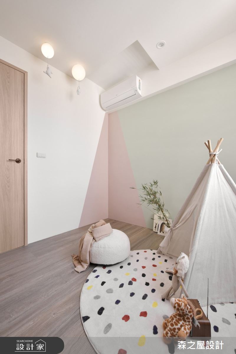 32坪老屋(16~30年)＿混搭風兒童房兒童房案例圖片＿森之屋室內設計＿森之屋_繽紛童趣之32