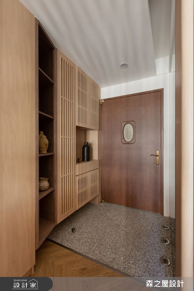 16坪老屋(16~30年)＿日式無印風玄關案例圖片＿森之屋室內設計＿森之屋_溫山有居之2
