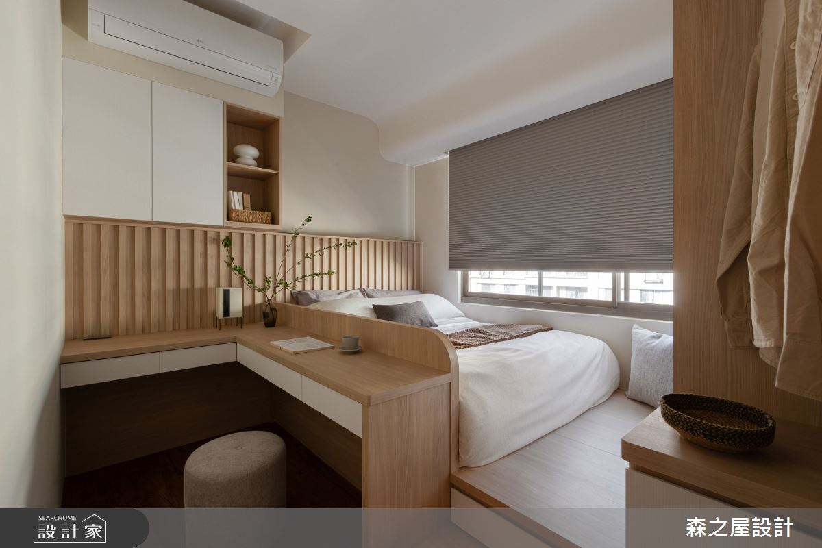 16坪老屋(16~30年)＿日式無印風臥室案例圖片＿森之屋室內設計＿森之屋_溫山有居之15