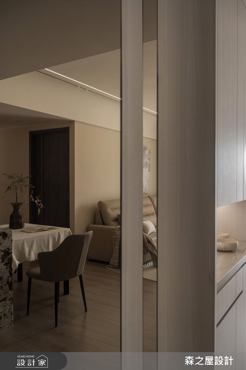 20坪新成屋(5年以下)＿混搭風客廳餐廳案例圖片＿森之屋室內設計＿森之屋_自然拾光之14