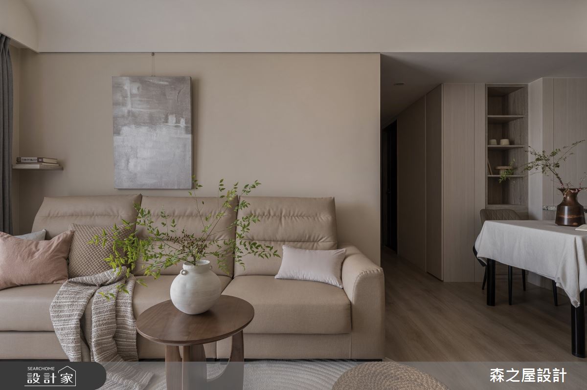 20坪新成屋(5年以下)＿混搭風客廳案例圖片＿森之屋室內設計＿森之屋_自然拾光之27