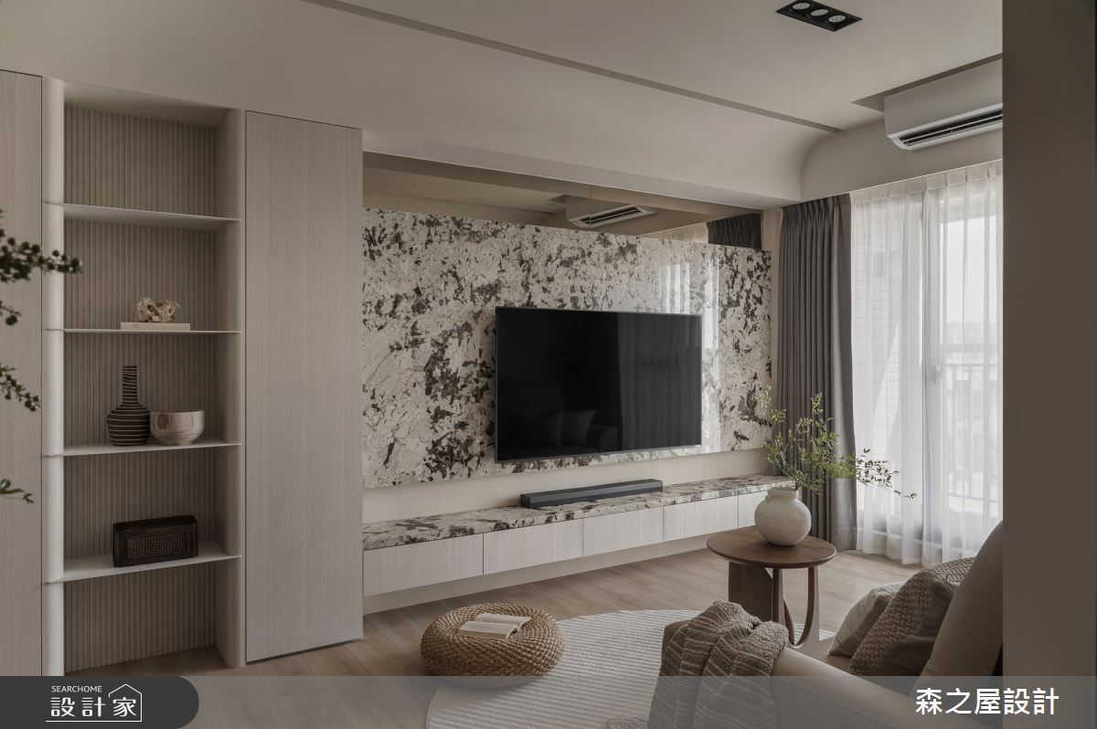 20坪新成屋(5年以下)＿混搭風客廳案例圖片＿森之屋室內設計＿森之屋_自然拾光之4114