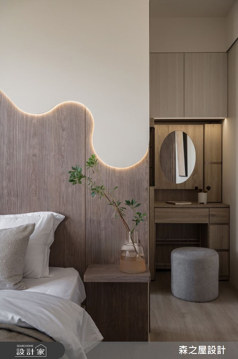 20坪新成屋(5年以下)＿混搭風臥室案例圖片＿森之屋室內設計＿森之屋_自然拾光之44