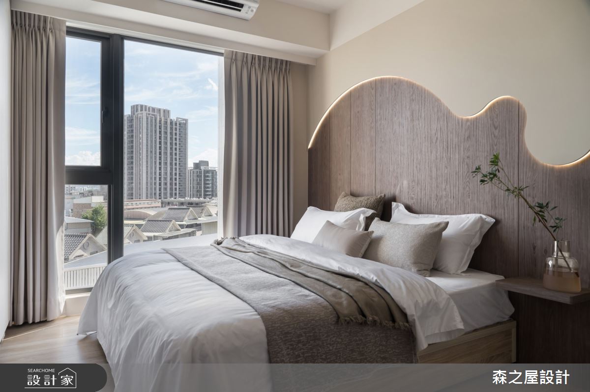 20坪新成屋(5年以下)＿混搭風臥室案例圖片＿森之屋室內設計＿森之屋_自然拾光之45