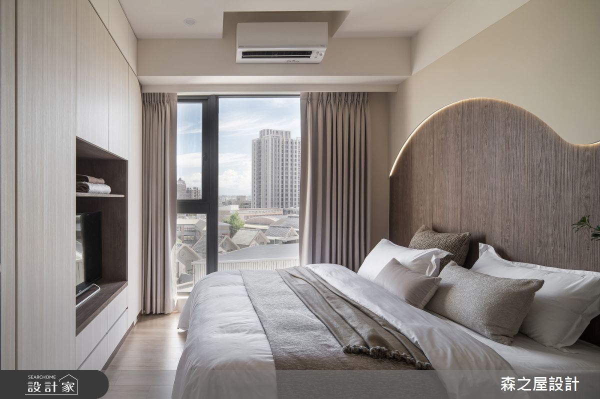 20坪新成屋(5年以下)＿混搭風臥室案例圖片＿森之屋室內設計＿森之屋_自然拾光之46