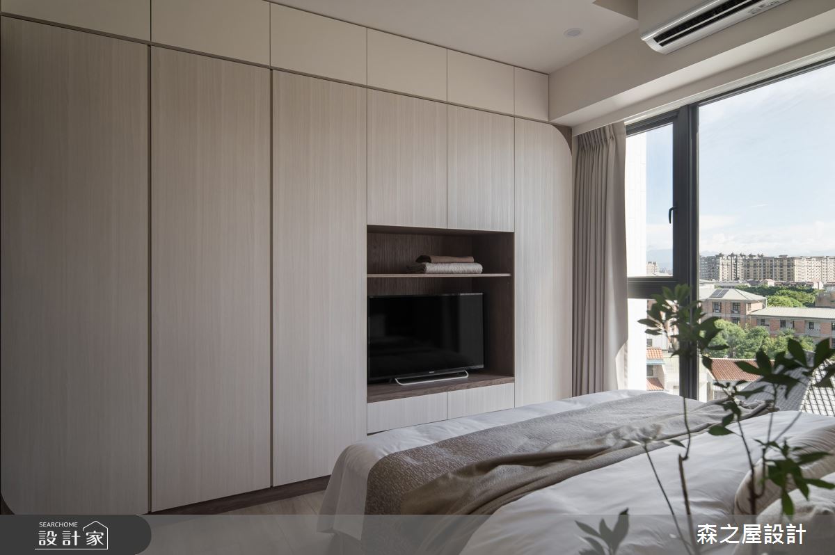 20坪新成屋(5年以下)＿混搭風臥室案例圖片＿森之屋室內設計＿森之屋_自然拾光之47