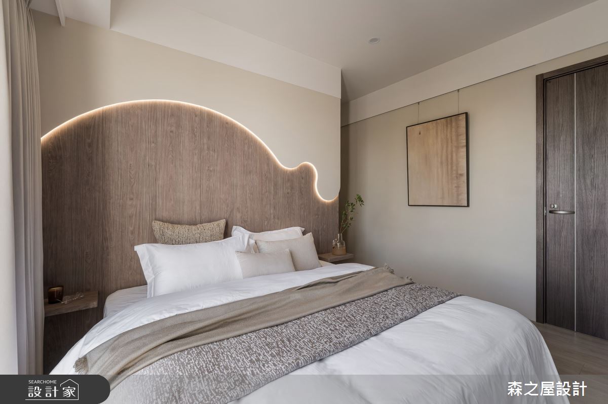 20坪新成屋(5年以下)＿混搭風臥室案例圖片＿森之屋室內設計＿森之屋_自然拾光之48