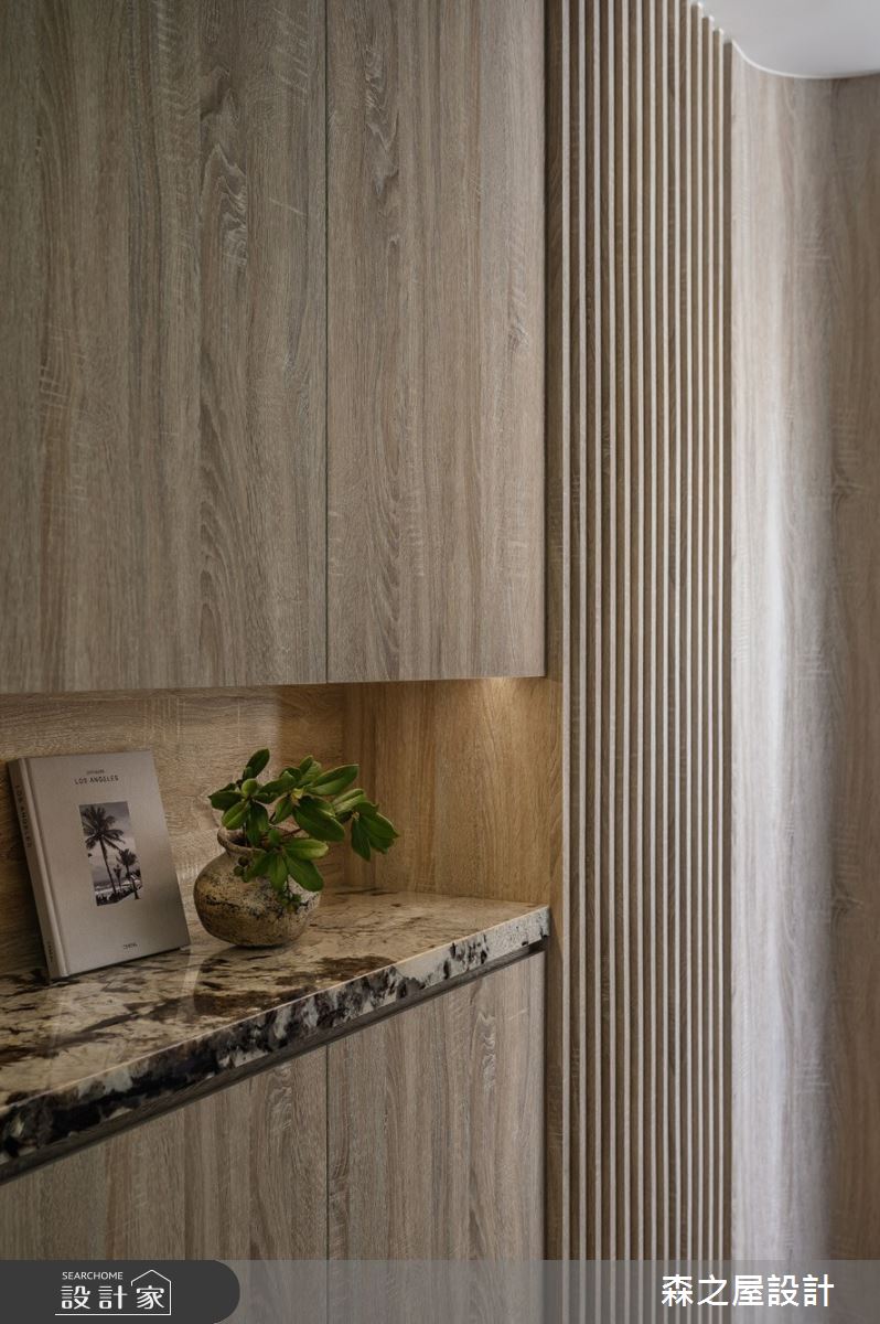 16坪新成屋(5年以下)＿混搭風玄關案例圖片＿森之屋室內設計＿森之屋_恬靜映石之4