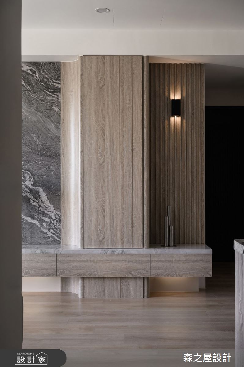 16坪新成屋(5年以下)＿混搭風客廳案例圖片＿森之屋室內設計＿森之屋_恬靜映石之14