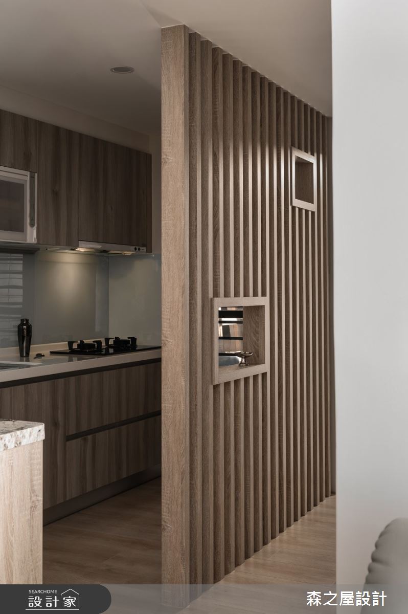 16坪新成屋(5年以下)＿混搭風廚房案例圖片＿森之屋室內設計＿森之屋_恬靜映石之22