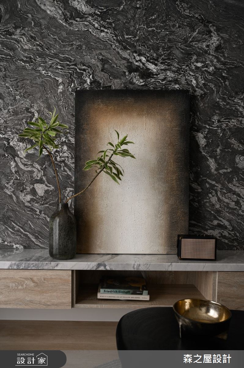 16坪新成屋(5年以下)＿混搭風客廳案例圖片＿森之屋室內設計＿森之屋_恬靜映石之25