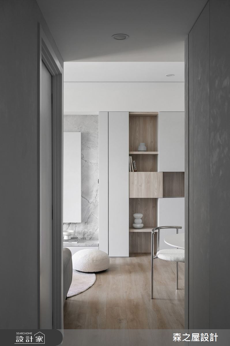 20坪新成屋(5年以下)＿現代風客廳案例圖片＿森之屋室內設計＿森之屋_光影石語之12