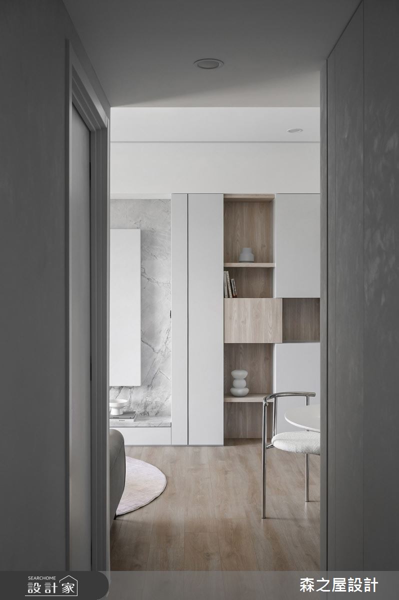 20坪新成屋(5年以下)＿現代風客廳案例圖片＿森之屋室內設計＿森之屋_光影石語之14