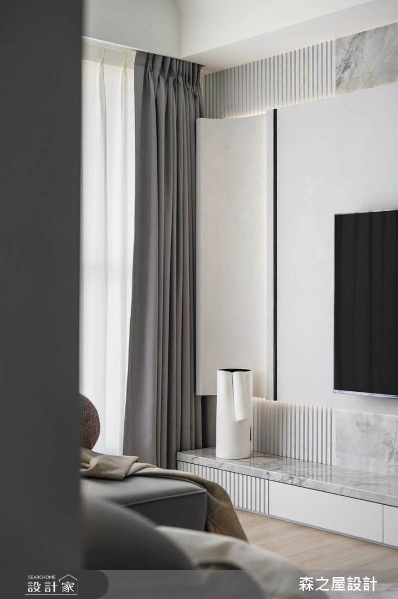 20坪新成屋(5年以下)＿現代風客廳案例圖片＿森之屋室內設計＿森之屋_光影石語之10