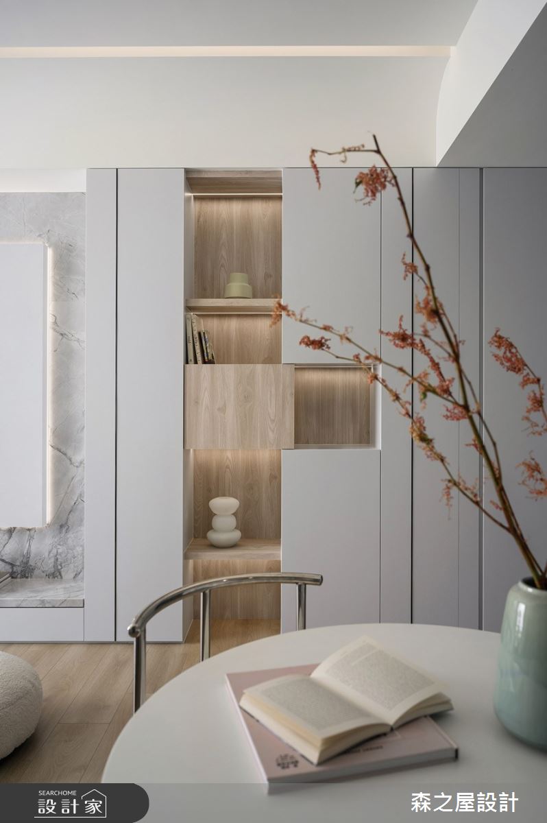 20坪新成屋(5年以下)＿現代風餐廳案例圖片＿森之屋室內設計＿森之屋_光影石語之11