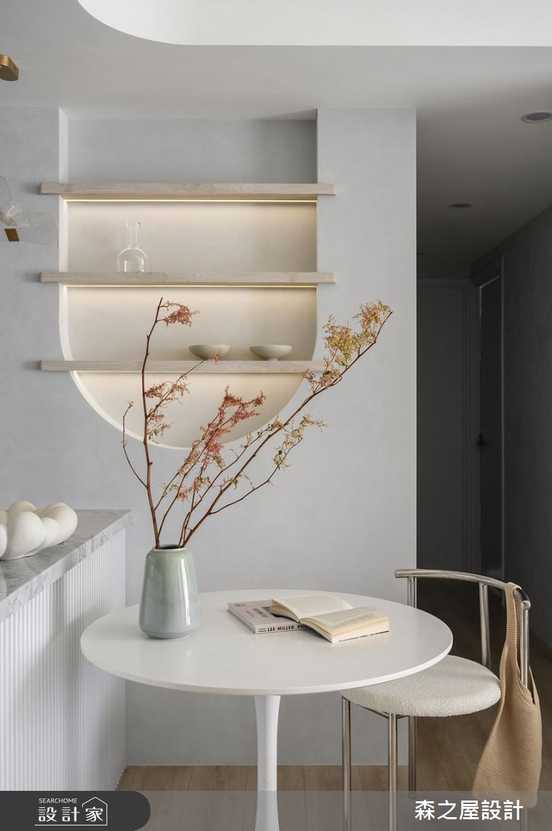 20坪新成屋(5年以下)＿現代風餐廳案例圖片＿森之屋室內設計＿森之屋_光影石語之22