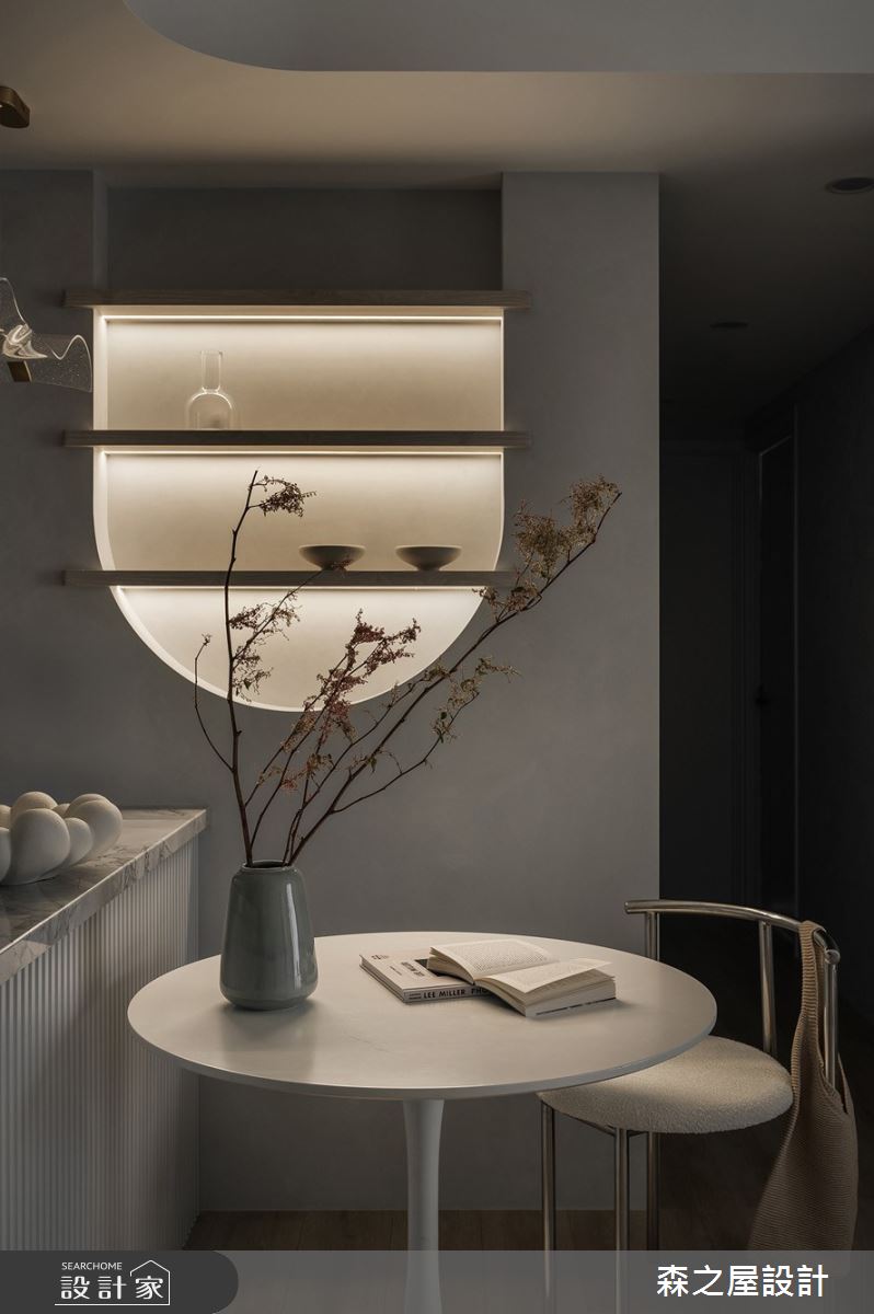 20坪新成屋(5年以下)＿現代風餐廳案例圖片＿森之屋室內設計＿森之屋_光影石語之23
