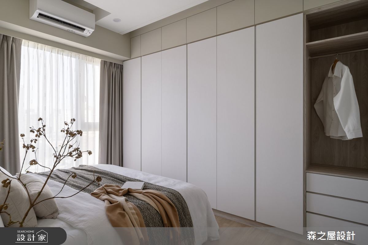 20坪新成屋(5年以下)＿現代風臥室案例圖片＿森之屋室內設計＿森之屋_光影石語之38