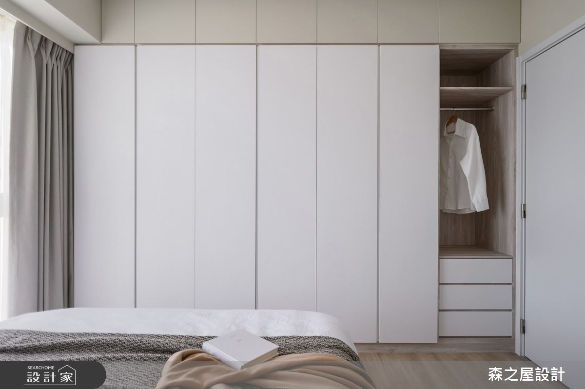 20坪新成屋(5年以下)＿現代風臥室案例圖片＿森之屋室內設計＿森之屋_光影石語之39