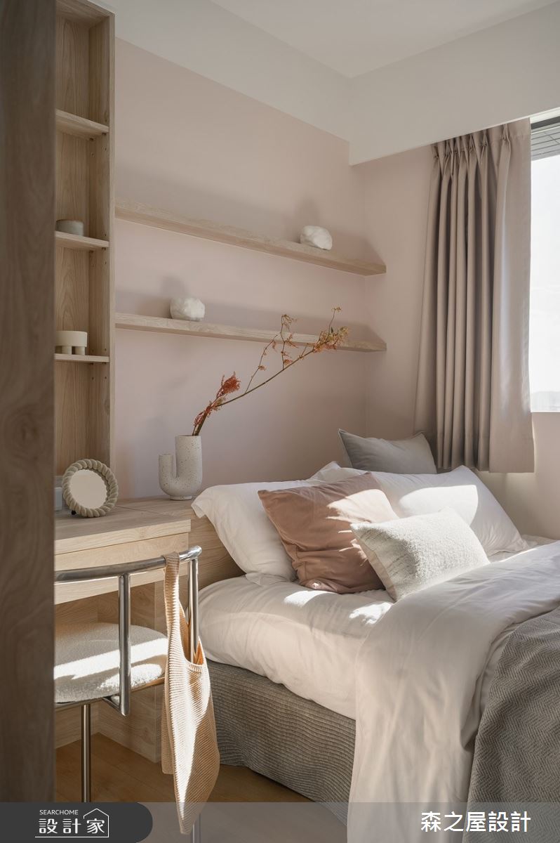 20坪新成屋(5年以下)＿現代風客房案例圖片＿森之屋室內設計＿森之屋_光影石語之47