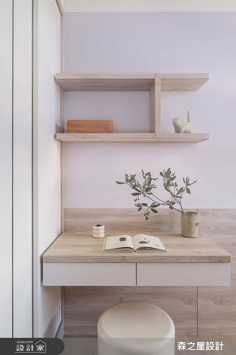 20坪新成屋(5年以下)＿現代風書房多功能室案例圖片＿森之屋室內設計＿森之屋_光影石語之56