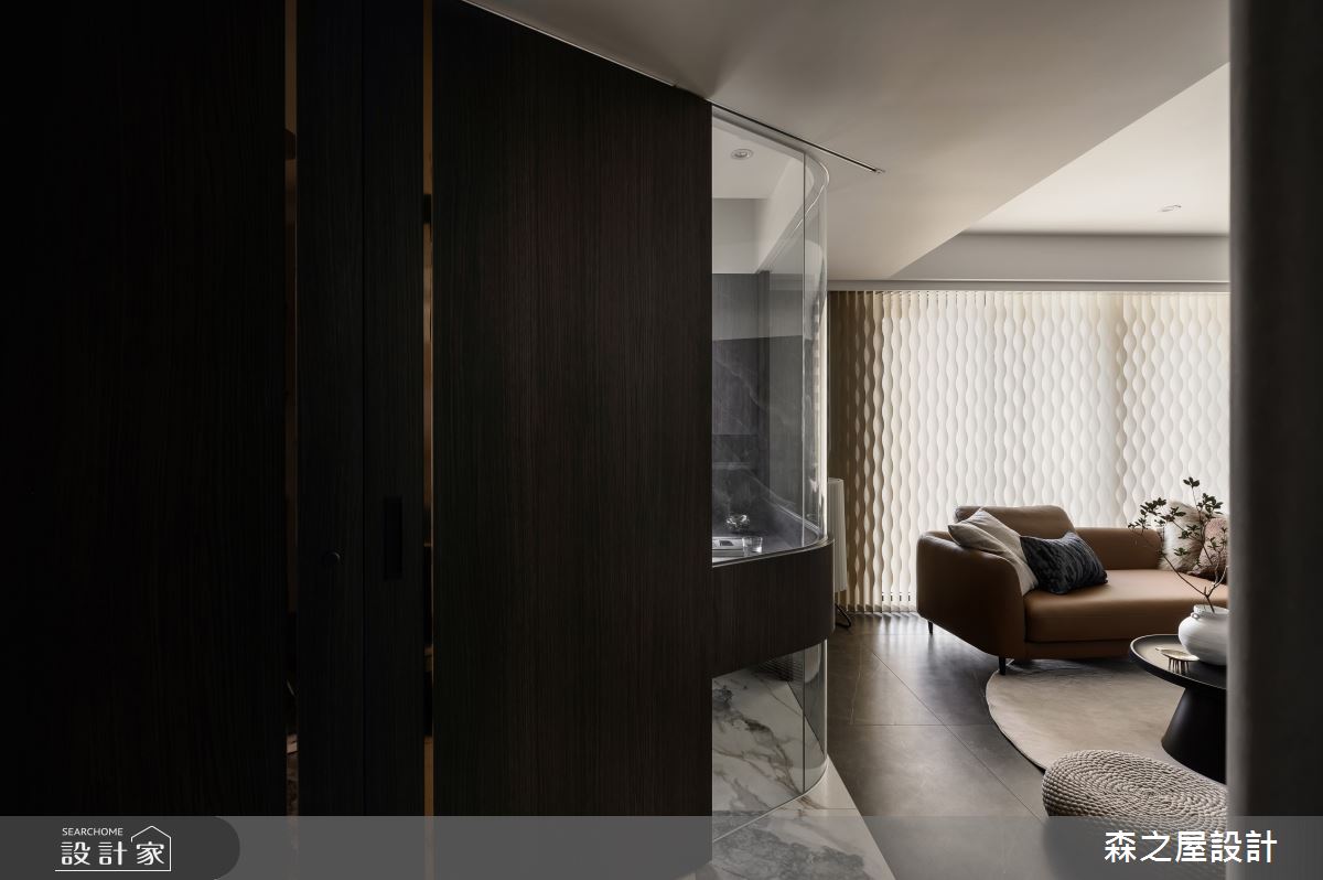 35坪毛胚屋＿現代風客廳案例圖片＿森之屋室內設計＿森之屋_雲影流光之14