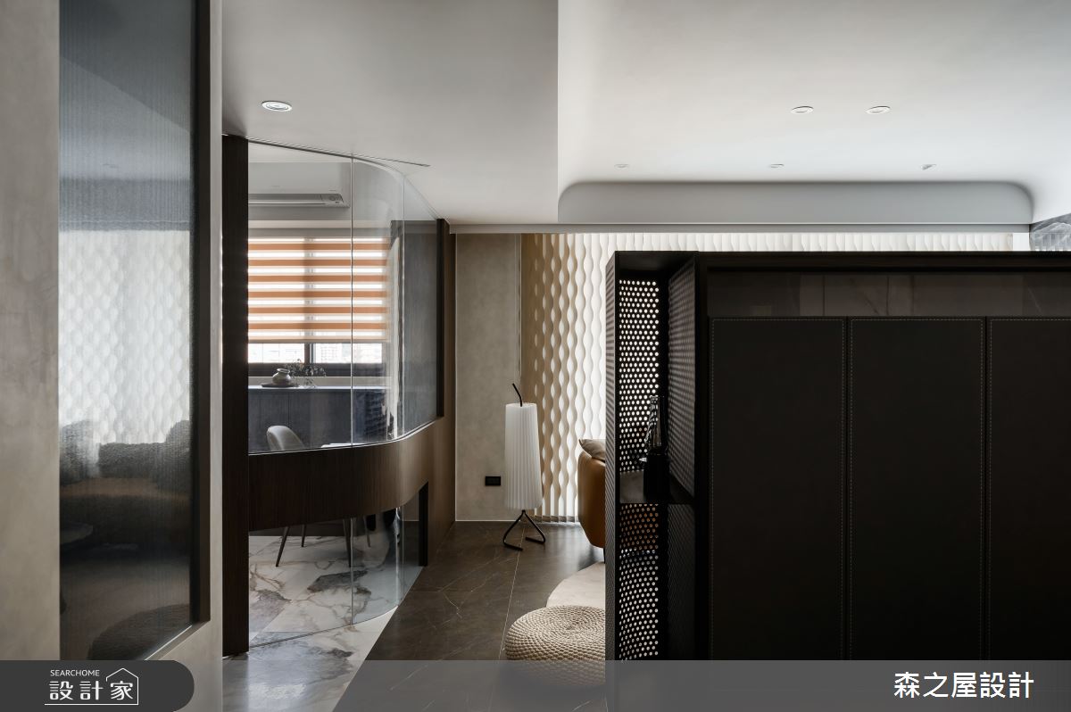 35坪毛胚屋＿現代風客廳書房案例圖片＿森之屋室內設計＿森之屋_雲影流光之18